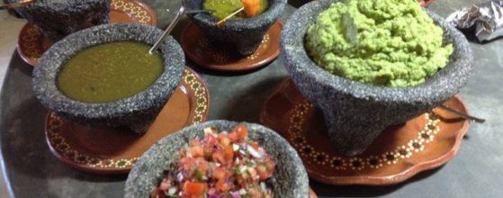 not your ordinary Guacamole, Chips and Salsa